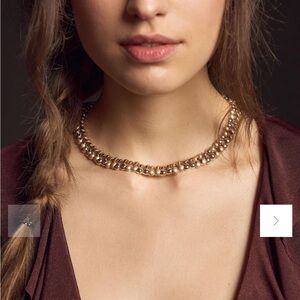NEW ANTHROPOLOGIE Small Link Chain Necklace